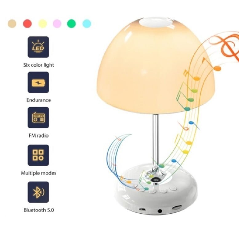 Φωτιστικό LED με ηχείο Bluetooth - JY85 - 883655
