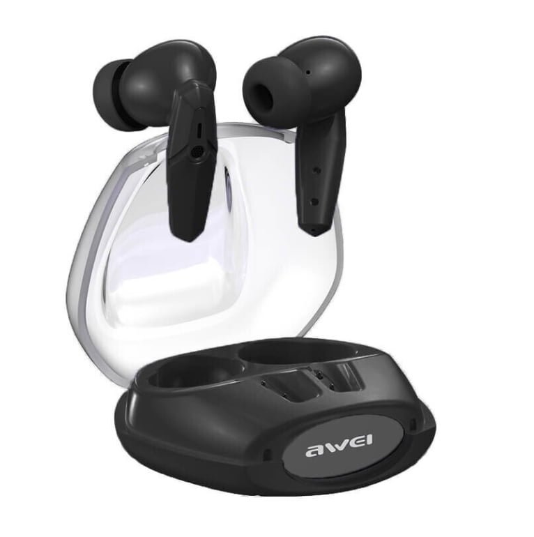 Ασύρματα ακουστικά Bluetooth με θήκη φόρτισης - T25 - Awei - 888797 - Black