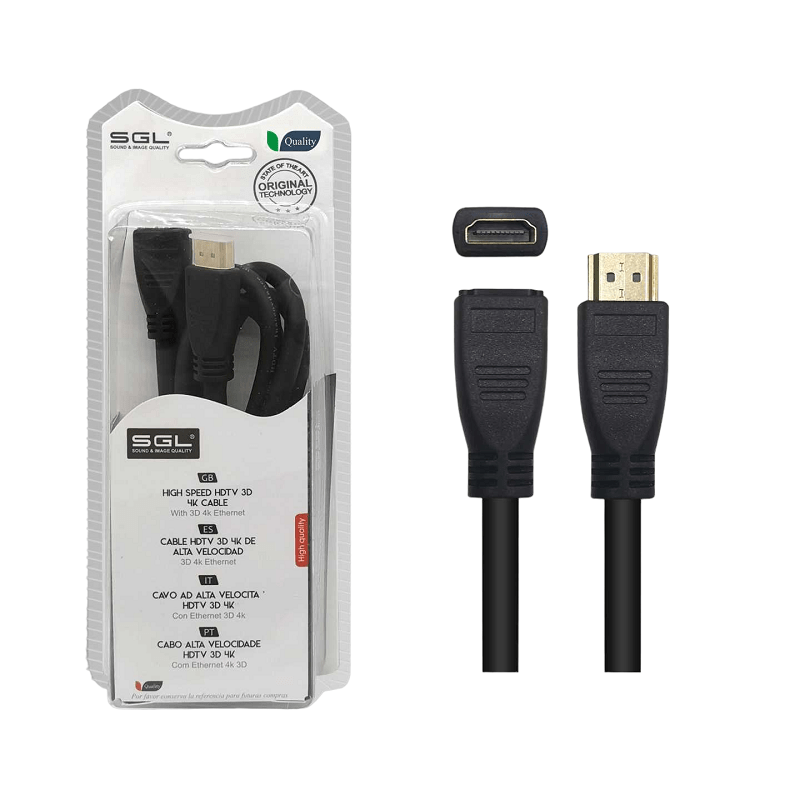 Kαλώδιο HDMI Male/Female – 1.5m