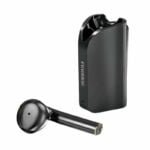Ασύρματο ακουστικό Bluetooth με θήκη φόρτισης Fineblue μαύρο