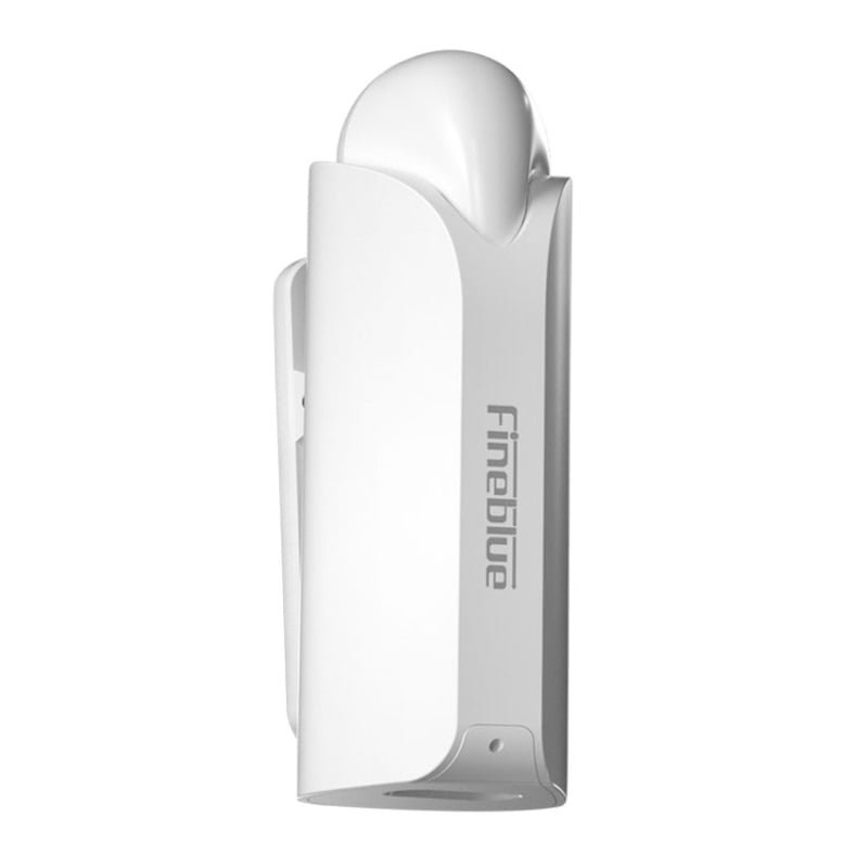 Ασύρματο ακουστικό Bluetooth με θήκη φόρτισης Fineblue άσπρο