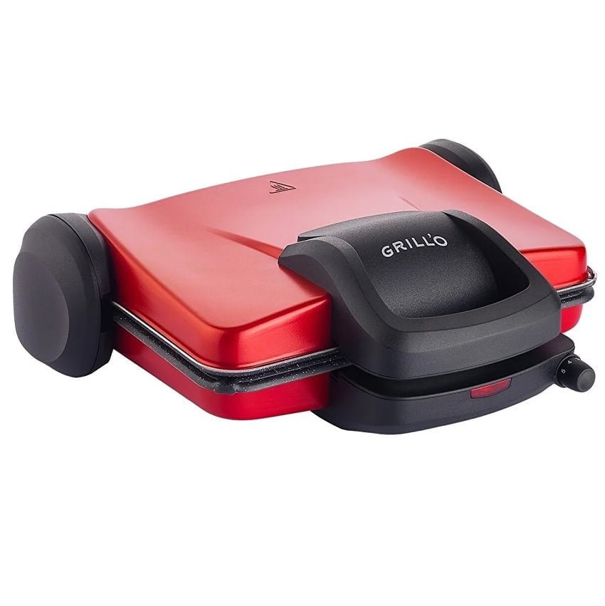 Τοστιέρα GRILL'O GR380 1800watt Κόκκινη