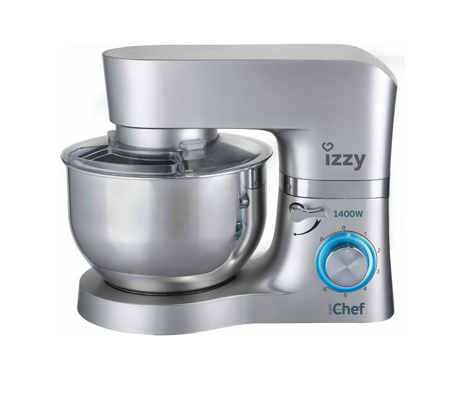 Κουζινομηχανή 6LT IZZY Super Chef 1400W INOX