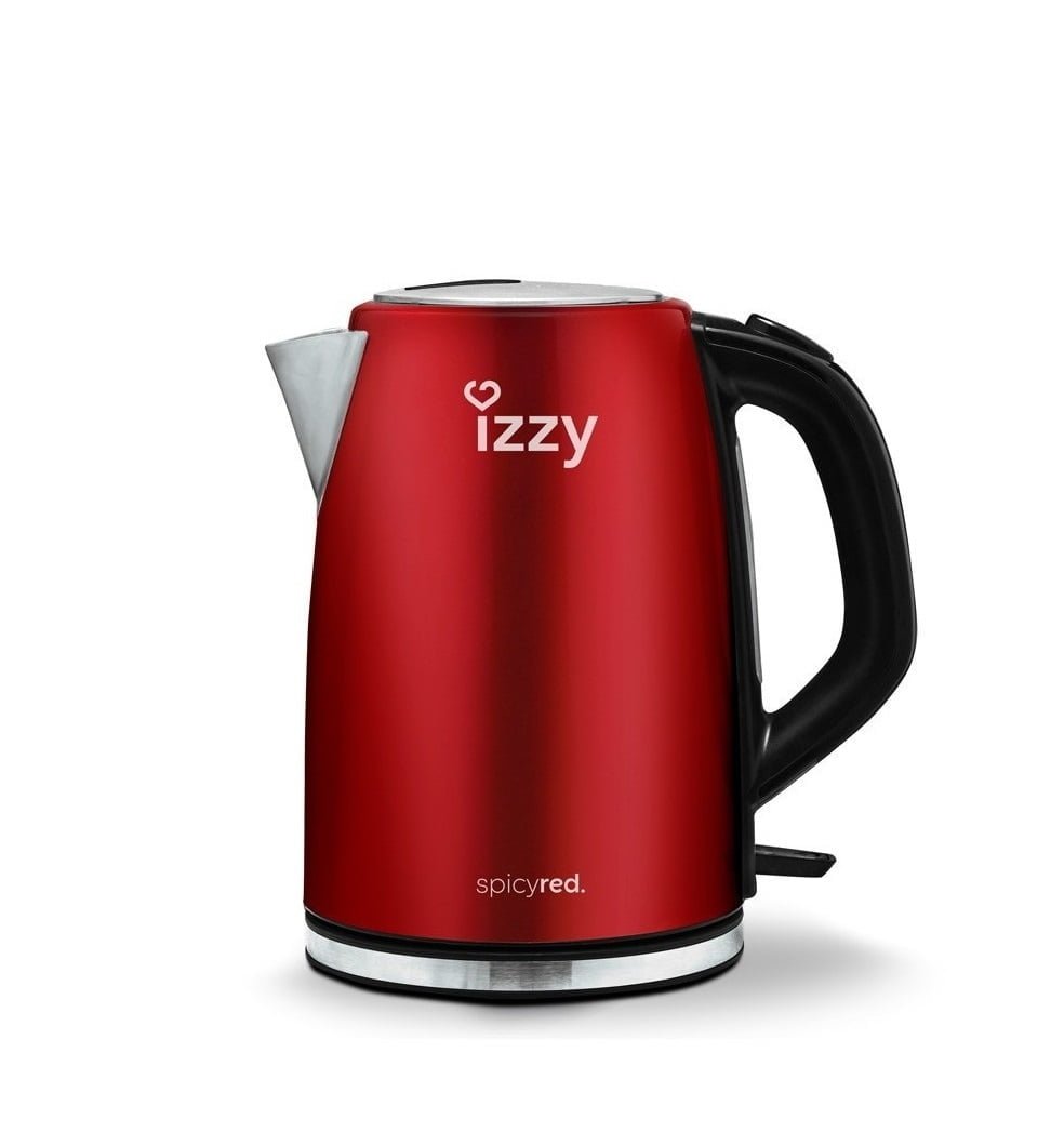 Βραστήρας 1.7lt IZZY Spicy RED INOX 2200W