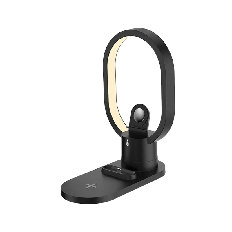 Βάση ασύρματης φόρτισης - LED - 3in1 - Black