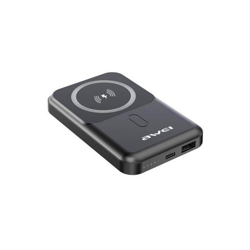 Powerbank μαγνητικής φόρτισης 10.000mah - μαύρο