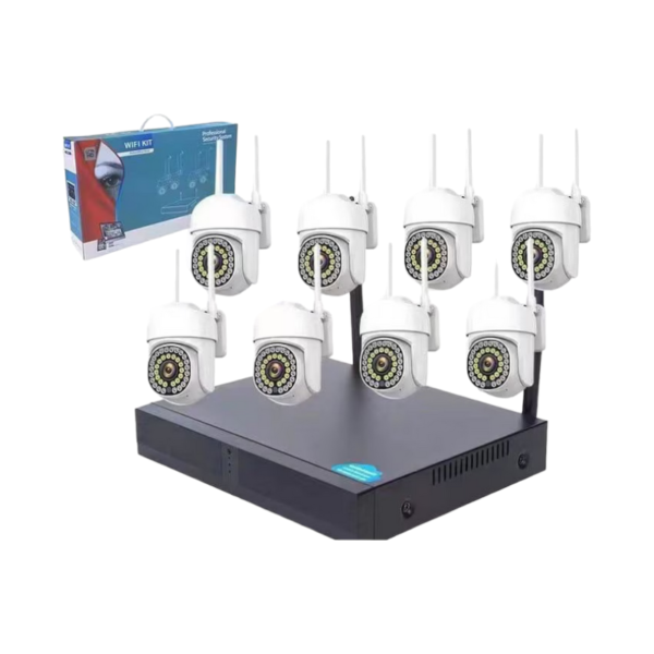 Καταγραφικό δικτύου με 8 κάμερες – WIFI KIT